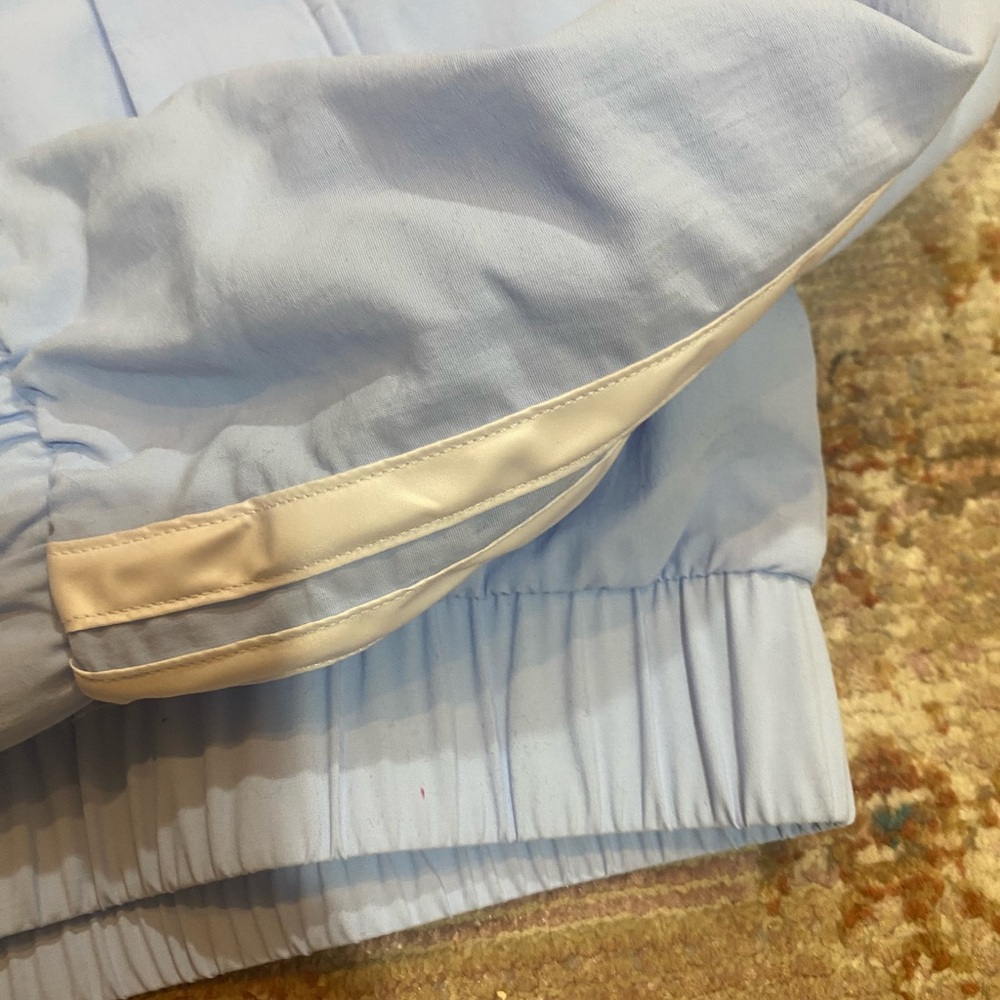 NWT Adidas Women's Light Blue Track Jacket - Picture 4 of 5